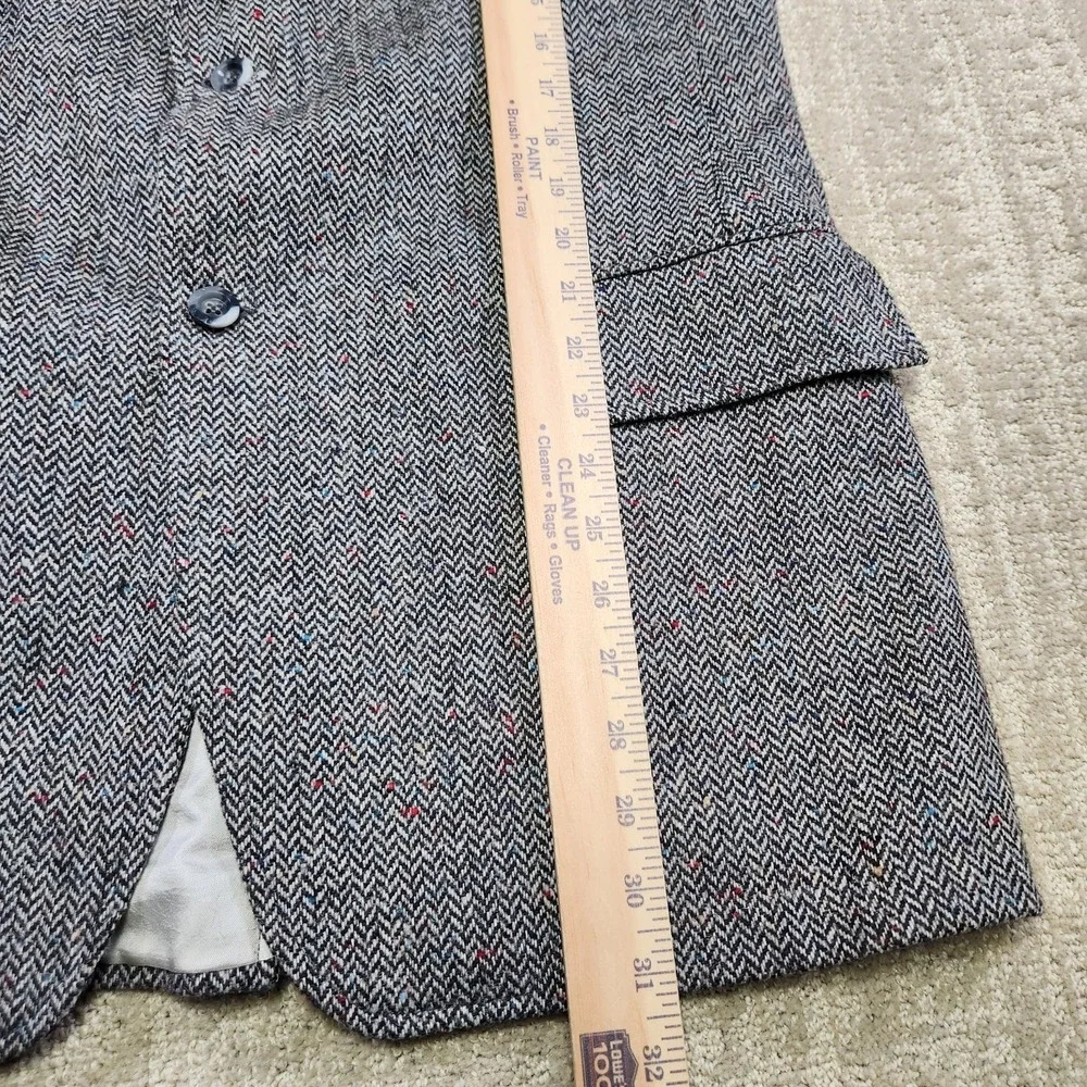 Vintage Herringbone Tweed Blazer Men 40R Wool Sport‎ Coat Jacket Archdale